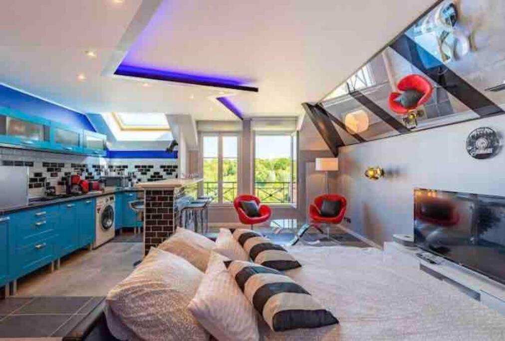 Appartement Disney Avengers, 5 Min Des Parcs Magny-le-Hongre Exterior foto